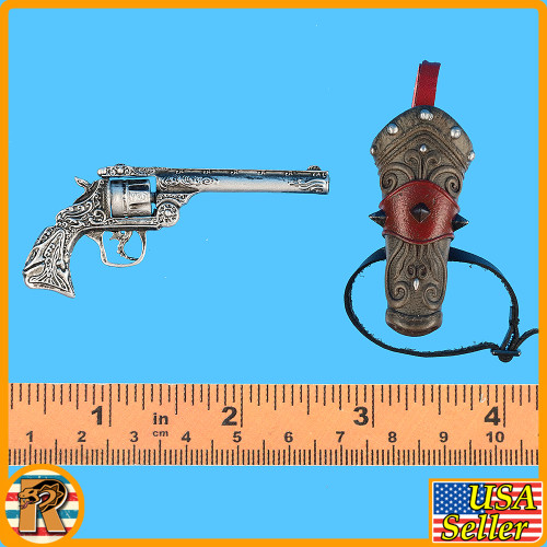 Gunslinger Hell Dominator - Revolver & Holster #4 - 1/6 Scale