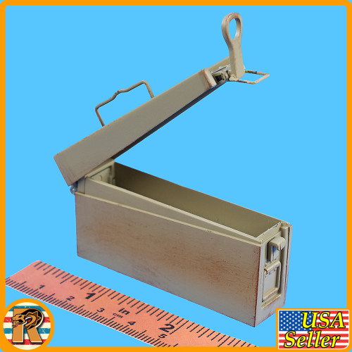 ZY MG 34/42 Ammo Can (Tan) #2  - 1/6 Scale