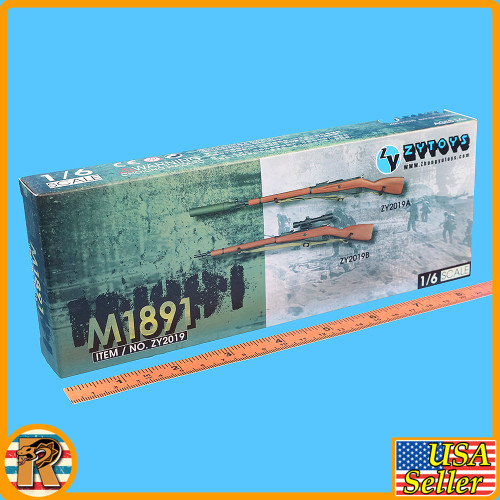 M1891 Mosin Nagant Sniper Rifle  2019B  - 1/6 Scale