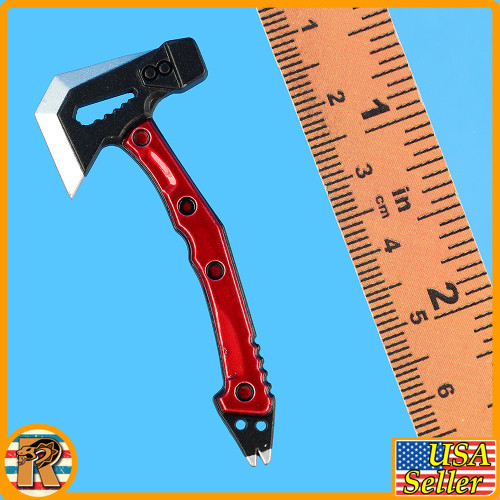 CQB Tactical Agent (Red) - Tomahawk Axe - 1/6 Scale