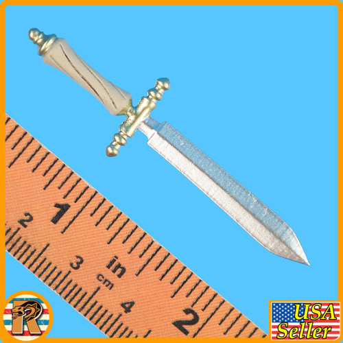 FS069 Valentine - Metal Dagger #1 - 1/6 Scale
