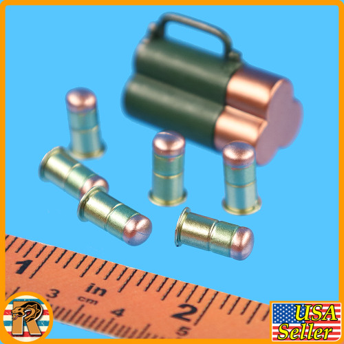 FS069 Valentine - 40mm Grenades (Copper) #2 - 1/6 Scale