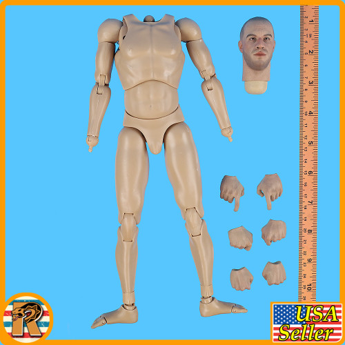 US Ranger Rifle Man - Nude Figure (Caparzo) - 1/6 Scale