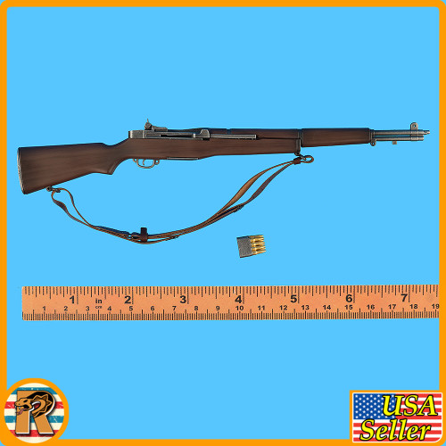 US Ranger Rifle Man - M1 Garand Rifle & Clip - 1/6 Scale