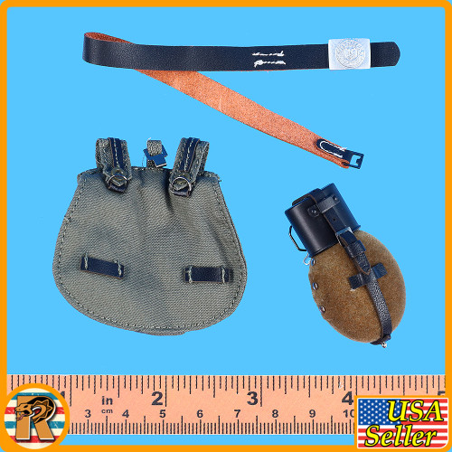 Groger German Medic - Belt & Pouch Set - 1/6 Scale