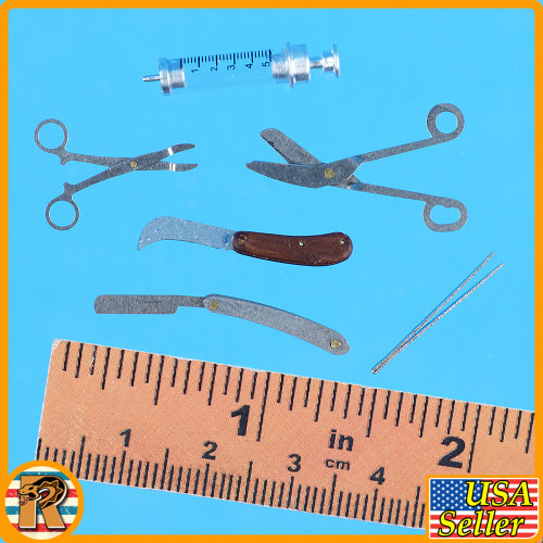 Groger German Medic - Surgeon Tools #4 - 1/6 Scale