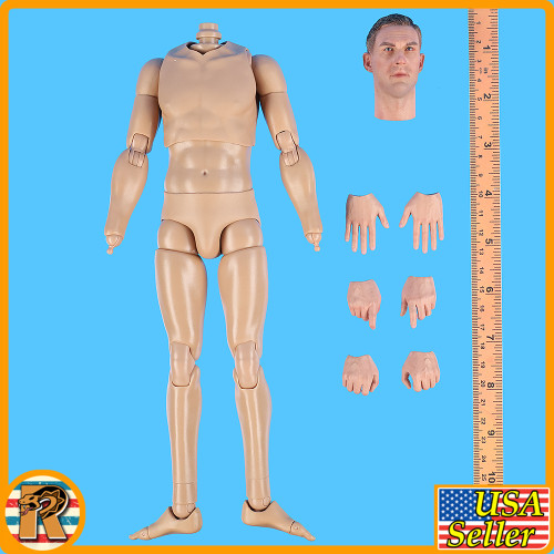 Tom British Squadron Leader - Nude Figure (Complete) - 1/6 Scale