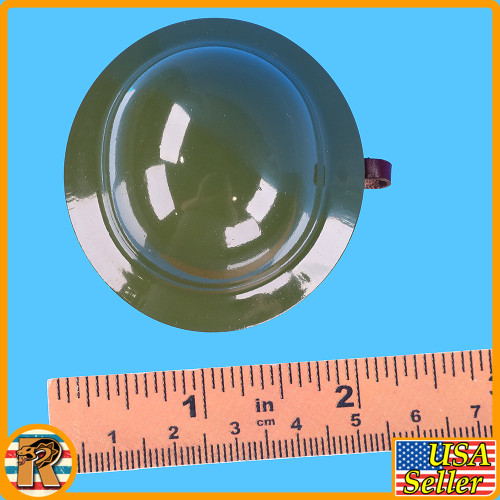 GuangZhou Ambulance Corps 1938 - Metal Doughboy Helmet - 1/6 Scale