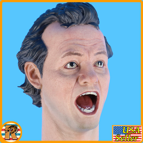 Ghost Hunting Squad - Screaming Venkman Head #2 - 1/6 Scale