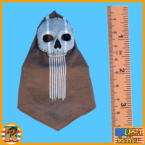 Strike Bravo 07 - Ghost Balaclava Mask - 1/6 Scale