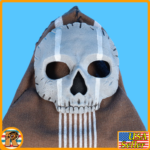 Strike Bravo 07 - Ghost Balaclava Mask - 1/6 Scale Part - Generals Armoury