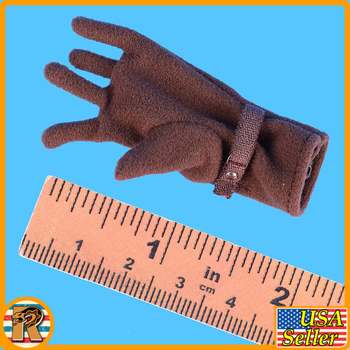 Erich Hartman Luftwaffe Pilot - Brown Gloves - 1/6 Scale