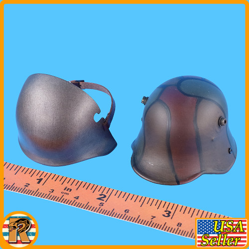 Arthur WWI German Gunner - Metal Helmet w/ Armor - 1/6 Scale