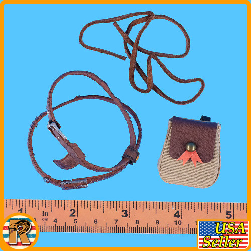 Mysterious Legend Warrior - Belt & Pouch Set - 1/6 Scale