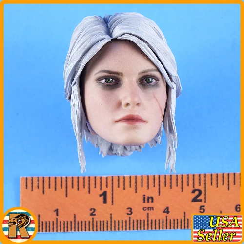 Ciri Witcher -  Female Head Sculpt  - 1/6 Scale Part - JK Toys