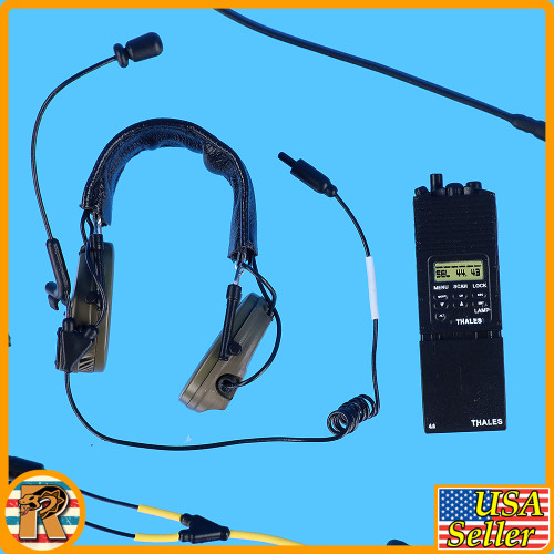 Navy Special Warfare - Radio & Headphones Set - 1/6 Scale Part - Easy Simple