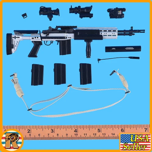 Navy Special Warfare - MK14 Enhanced Battle Rifle - 1/6 Scale Part - Easy Simple