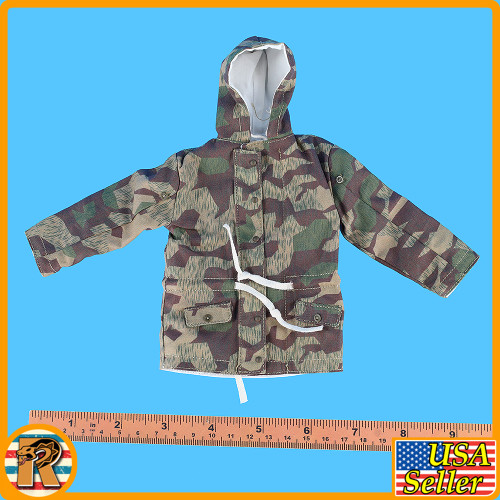 Steiner German Wehrmacht - Camo Hooded Jacket #1 - 1/6 Scale Part - DID