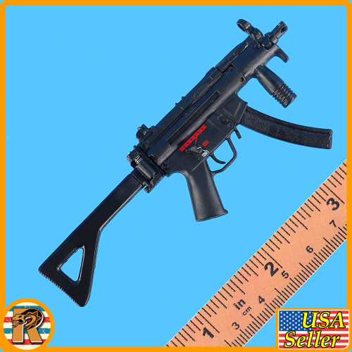HK Weapons 2 - MP5 K Folding Stock w/ 4 Mags - 1/6 Scale Part - InToyz