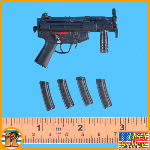 HK Weapons 2 - MP5 K PDW Briefcase Set - 1/6 Scale Part - InToyz