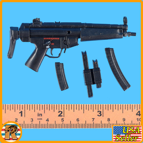 HK Weapons 1 - MP5 SMG w/ Sliding Stock #2 - 1/6 Scale Part - InToyz