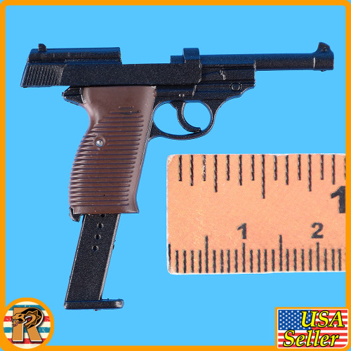 Polizei DIV Friedrich - Walther P38 Pistol & Holster - 1/6 Scale Part - DID