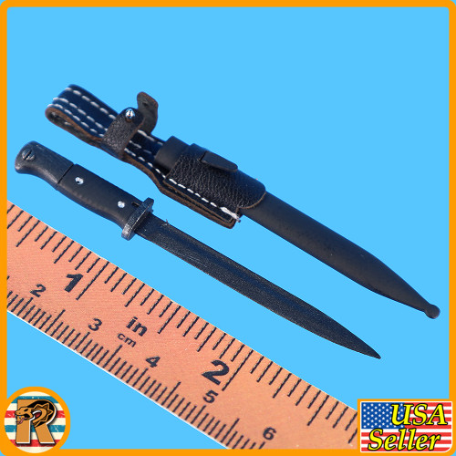 Fogel Polizei DIV - Metal Knife & Sheath - 1/6 Scale Part - DID
