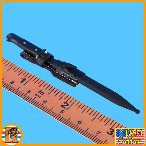 Fogel Polizei DIV - Metal Knife & Sheath - 1/6 Scale Part - DID