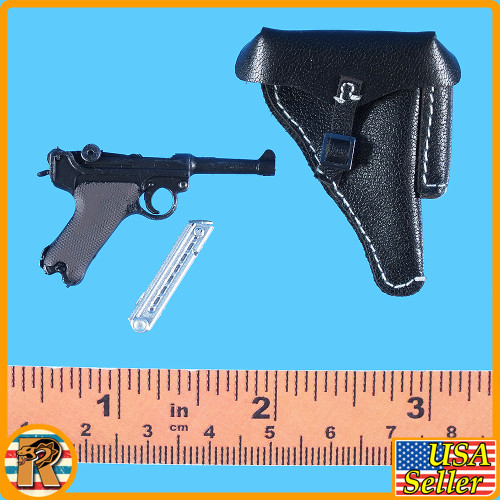 Otto MG42 Gunner - Luger Pistol Set - 1/6 Scale -