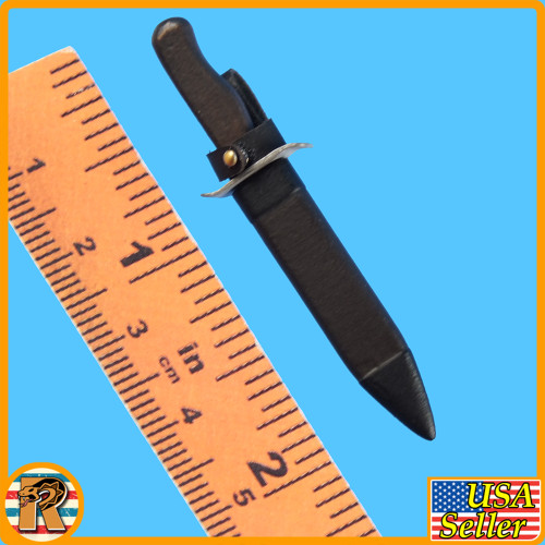 Soviet Airborne WWII - Metal Knife & Sheath - 1/6 Scale Part - Alert Line