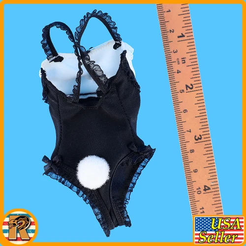 Black Bunny Girl - Black Bunny Suit Set - 1/6 Scale Part - TBLeague