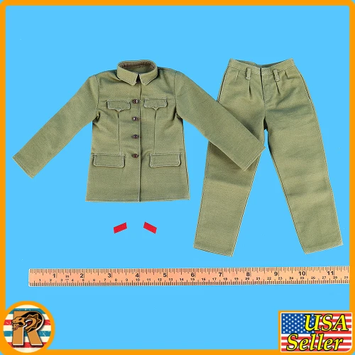 Anti Vietnam Youth - Uniform Set w/ Badges - 1/6 Scale Part - Qorange