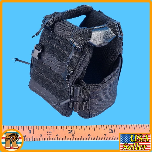 Male Los Angeles SWAT - Plate Carrier Vest Set - 1/6 Scale Part - Easy Simple