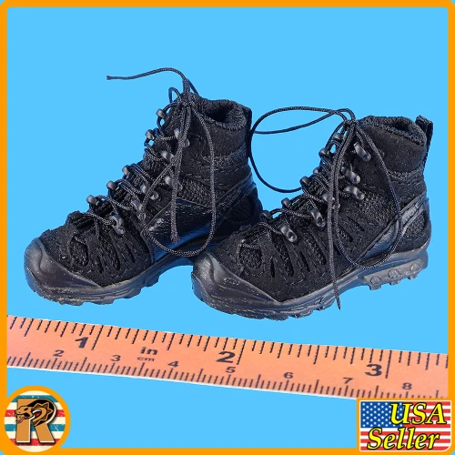Female Los Angeles SWAT - Tactical Boots (Balls) - 1/6 Scale Part - Easy Simple
