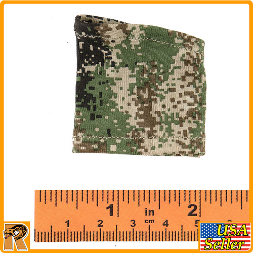 Desert Wolf PLA - Camo Neck Gaiter - 1/6 Scale -