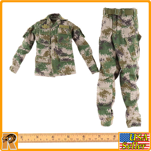 Female UN Peacekeeper - Type 07 Uniform Set - 1/6 Scale -