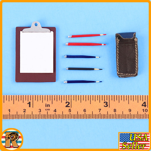 1938 Battle of Hailar - Pencils & Clipboard - 1/6 Scale -