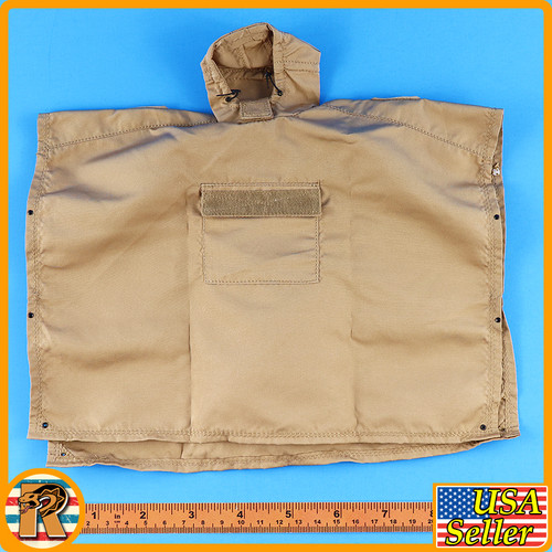 Ghost Modern Battlefield - Tan Poncho - 1/6 Scale -