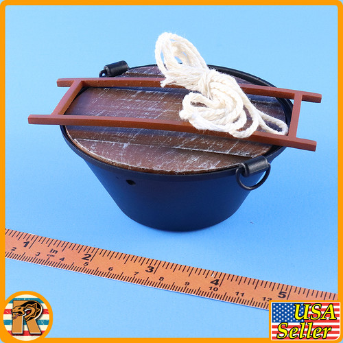 Sparks of Fire Worldly Miracle - Metal Cooking Pot Set - 1/6 Scale -