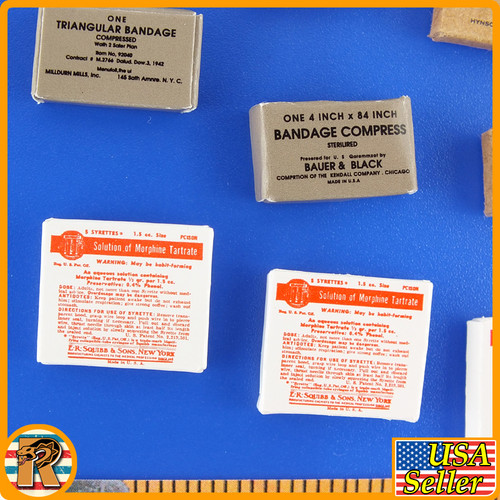 Dixon Combat Medic -  Medical Supply Boxes #1- 1/6 Scale -