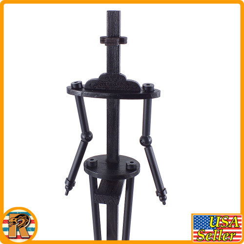 Female Eagle Knight Silver - Wooden Armor Stand - 1/6 Scale -
