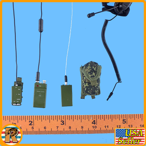 Russian Motorized Rifle Brigade - Radio & HeadSet - 1/6 Scale -