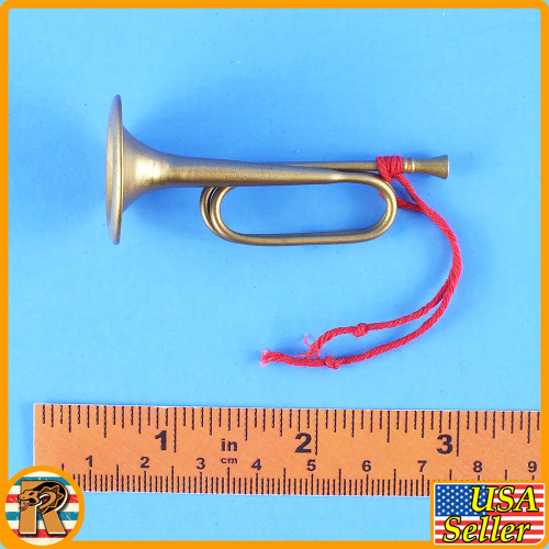 Jian Jun Chinese Army - Metal Trumpet Horn - 1/6 Scale -