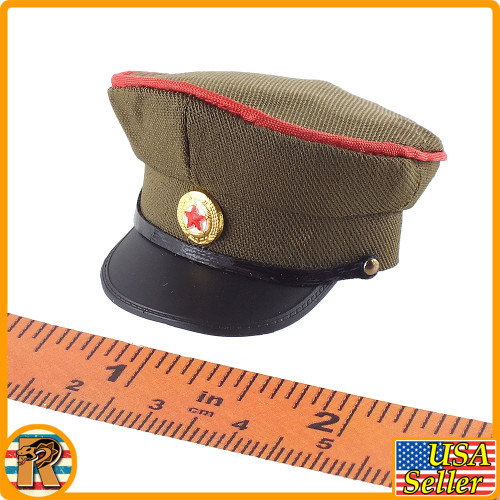 Kim Korean Garrison - Female Officer Hat #2 - 1/6 Scale -