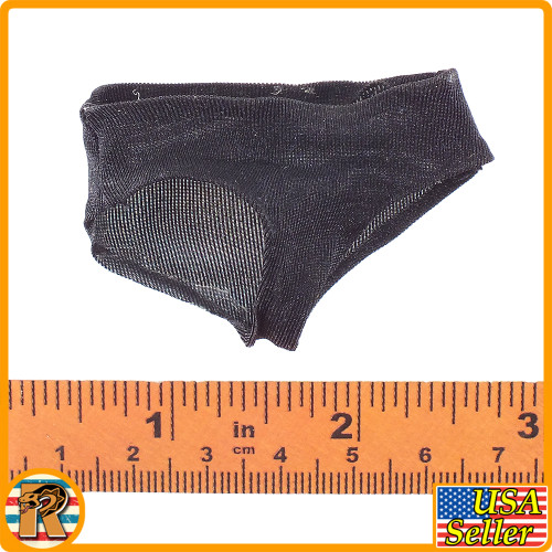 Kim Korean Garrison - Black Underwear Panties - 1/6 Scale -