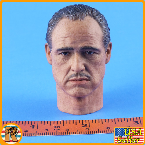Godfather Vito Corleone - Serious Headsculpt #1 - 1/6 Scale -