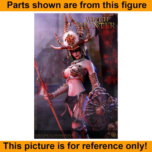 Witch Hunter Shaman Black - Display Stand - 1/6 Scale -