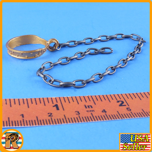 Planet Princess Slave - Collar & Metal Chain - 1/6 Scale Part - MR Toys