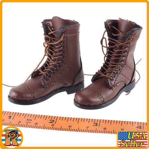 101st Private Ryan - Boots (for Feet) - 1/6 Scale -