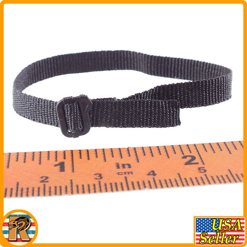 Mountain Warrior - Black Cloth Belt - 1/6 Scale Part - Mini Times